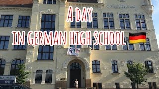 A day in German high school  EXCHANGE YEAR [upl. by Gnouhc]