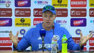 Morne Morkel Bowling Coach of India had a press conference after best performance team indvsban [upl. by Larrad]