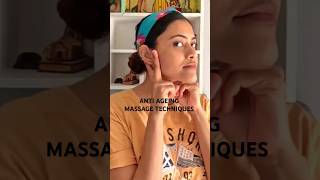 ANTI AGING face massage ☝🏼 watch Full Tutorial shorts facemassage skincare [upl. by Uzial]