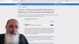 TEORIA CRITICA MARXISTA funciona DESTRUINDO PARTIDOS e CANDIDATOS que TENTAM APLICÁLA na SOCIEDADE [upl. by Abixah]