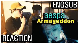 aespa 에스파 Armageddon MV REACTION [upl. by Tifanie]