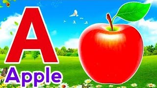 ABC phonics song  ABC song  A for apple  Nursery rhymes  kids learning  Alphabet song  a b c d [upl. by Tucky]