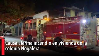 Causa alarma incendio en vivienda de la colonia Nogalera [upl. by Huston808]