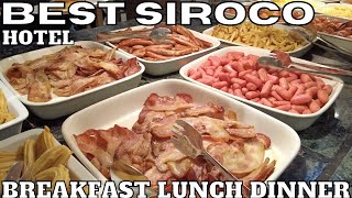 BEST SIROCO Hotel BENALMADENA What can EAT for BREAKFAST LUNCH and DINNER Spain COSTA DEL SOL [upl. by Geordie406]