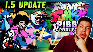 PIBBY CORRUPTED IS BACK   FNF PIBBY CORRUPTED 15 UPDATE [upl. by Ailahtan900]