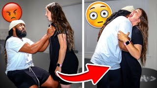 Going To The Gym Fully Dressed Prank On BoyFriend BackFires [upl. by Alley818]