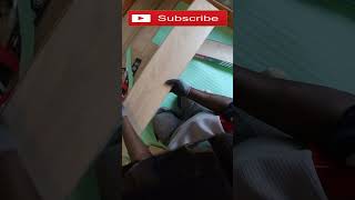 Fitting laminate like a pro laminateflooring diy [upl. by Eirolam]