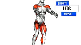 Legs And Calves Workout No Equipment [upl. by Armbruster]