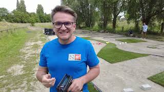 On teste la piste Rally Cross RC cest top au RC Park Tamiya M05RA XV01 LC Racing [upl. by Sanburn]