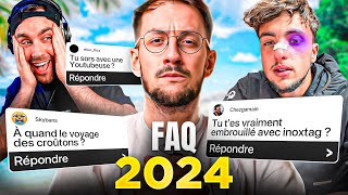 Je me suis battu avec Inoxtag  FAQ 2024 [upl. by Olwena]