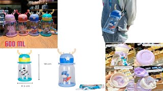 Unboxing ARTLABEL Antlers BPA Free Leak Proof Transparent Water Bottle  Pros and Cons  TPG [upl. by Sievert]