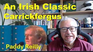 Paddy Reilly Carrickfergus irish music [upl. by Aicil]