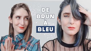 💙 Comment colorer ses cheveux en bleu SANS décoloration [upl. by Nahsed]