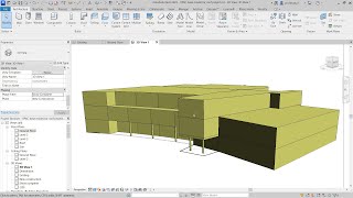 Creating a Complex Building in Revit Quickly Using Masses [upl. by Nagard]