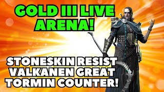 Stoneskin Resist Valkanen Becoming One Of My Go To Tormin Counters [upl. by Zondra]