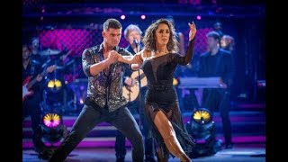 Strictly Come Dancings Janette Manrara makes dancefloor return during 2021 final [upl. by Saticilef]