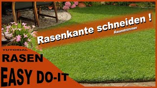 Rasen Kanten schneiden Rasenkantenschneider Trimmer [upl. by Abdel663]