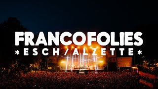 AFTERMOVIE FRANCOFOLIES ESCHALZETTE 2023 ✨ [upl. by Medea]