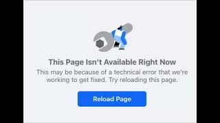 Facebook error this page avaliable not working Animation [upl. by Garneau]