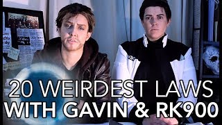 quot20 Weirdest Lawsquot with Gavin and RK900  Detroit The Archives DBH [upl. by Dupaix161]