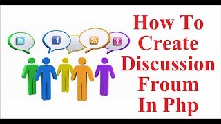 Discussion Froum  PHP Pojects with Source Code and Database [upl. by Cappella289]