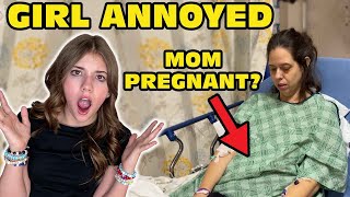 Girl Temper Tantrum Annoyed At Mom For Being Pregnant Original [upl. by Yror]