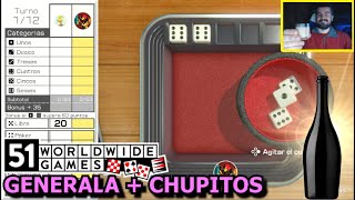 GENERALA CON CHUPITOS el combo DEFINITIVO 🎲 51 Worldwide Games Nintendo Switch [upl. by Loseff]