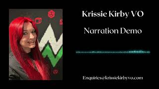 Krissie Kirby VO Narration Reel [upl. by Atikaj]