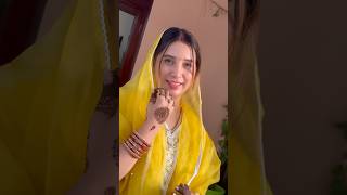 First Karwa Chauth 🥰 karwachauth karwachauthspecial henna mehndi firstkarwachauth shortvideo [upl. by Salman192]