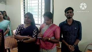 Sri K venkatapatheppa college of education teachers day 050924 [upl. by Aliab]