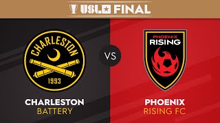 USL Championship Final Charleston Battery v Phoenix Rising FC  October 12 2023 [upl. by Hassett196]