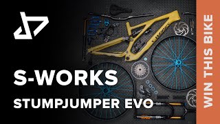 DREAM BUILD MTB  SWORKS Stumpjumper EVO  WIN THIS BIKE [upl. by Gokey263]