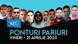 Ponturi pariuri sportive 21042023 [upl. by Anire]