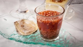 How to make a Mignonette Sauce  The French Oyster Sauce Recipe  Sauce for Oysters [upl. by Odnumyar]