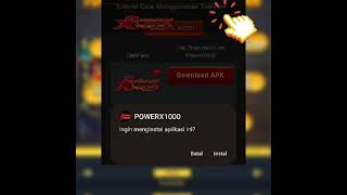 TUTORIAL INSTAL APK POWER X1000 [upl. by Sivle302]