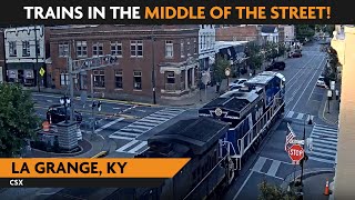 La Grange Kentucky USA  Virtual Railfan LIVE [upl. by Humberto721]