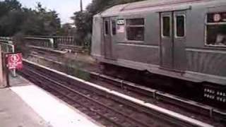 B train at Sheepshead Bay II [upl. by Arracat]