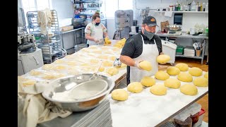 23yearold Michigan baker uses 90yearold paczki recipe for Fat Tuesday favorite [upl. by Aicele474]