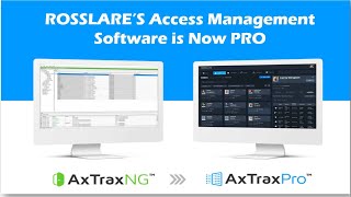 AxTraxPro™  ROSSLARE ACCESS MANAGEMENT SOFTWARE  ACCESS CONTROL SOFTWARE  WEB BASED SOFTWARE [upl. by Lefkowitz]