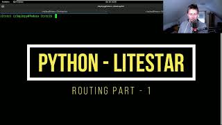 Python  Litestar  Routing part 1 [upl. by Eibrad737]