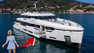 You Gotta See THIS Tech Baglietto Dom 133 Luxury SuperYacht quotLeequot Tour [upl. by Claresta120]