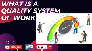 What is a quality system of work Whatisqualitymanagement QualityManagement Invensis [upl. by Opal]