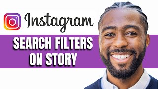 HOW TO SEARCH FILTERS ON INSTAGRAM STORY [upl. by Madancy245]