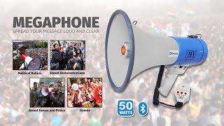 MX BatteryPowered Megaphone Series Ideal for Diverse Environments [upl. by Idola]