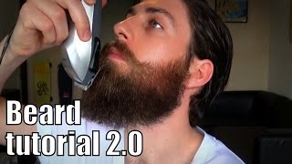 The full beard tutorial 20  Tuto barbe complète 20 English subs [upl. by Anaytat86]