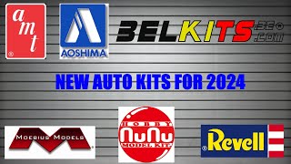 New Automotive Model Kits For 2024 Announced so far new tooling [upl. by Hinkel122]