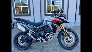 2024 Triumph Tiger 900 Rally Pro Ash Gray [upl. by Finnegan413]