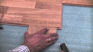 Pergo Laminate Flooring Installation Trick Home Improvement [upl. by Ttik]