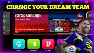 How To Change Your Team In Efootball ™ 2025  Change Your Dream Team In Efootball 2025 Mobile [upl. by Arluene]