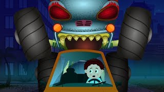 Monster Truck Hunt You Down  Schoolies Songs For Kids [upl. by Abagail]